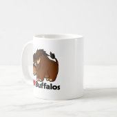 Mug J'aime Buffalo (Devant gauche)