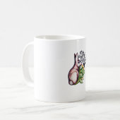 Mug J'aime Bunnies Fun Bunny Rabbit artwork (Devant gauche)