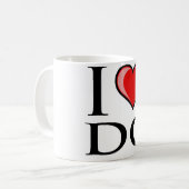Mug J'aime C.C - District de Columbia (Devant gauche)