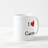 Mug J'aime Cannes (Devant droit)
