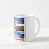 Mug J'AIME Cap-Vert - (Devant droit)