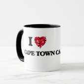 Mug J'aime Cape Town Afrique du Sud (Devant gauche)