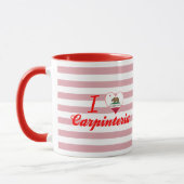 Mug J'aime Carpinteria, la Californie (Gauche)