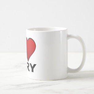 MUG J'AIME CARY, OR - LA CAROLINE DU NORD