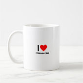 Mug j'aime cassandra (Gauche)