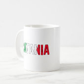 Mug J'aime Catane Italie (Devant gauche)