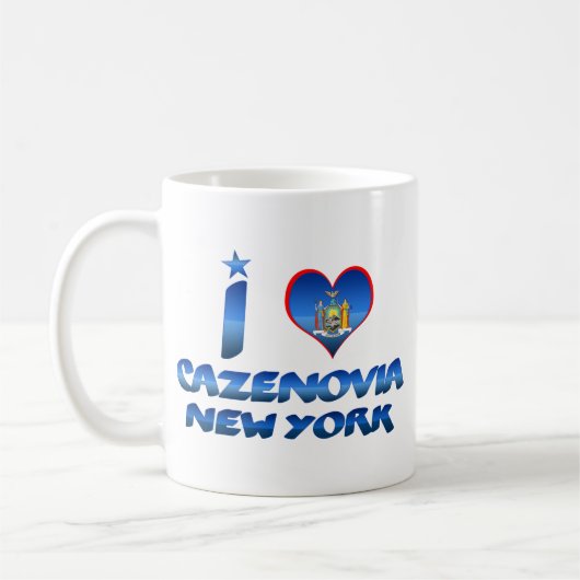 Mug J'aime Cazenovia, New York (Gauche)