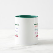 Mug J'aime ce travail ! (Centre)