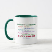 Mug J'aime ce travail ! (Gauche)