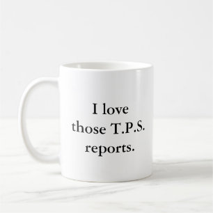 Mug J'aime ces T.P.S. Reports