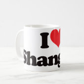 Mug J'aime Changhaï (Devant gauche)