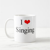 Mug J'aime chanter (Gauche)
