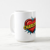 Mug J'aime Charlotte (Devant gauche)