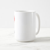 Mug J'aime charpentier (Devant droit)