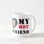 Mug J'Aime Chaud Ma Petite Amie (Devant droit)