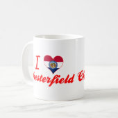 Mug J'aime Chesterfield, Missouri (Devant gauche)