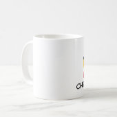 Mug J'aime Chevy Chase le Maryland (Devant gauche)