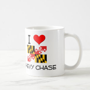 Mug J'aime Chevy Chase le Maryland