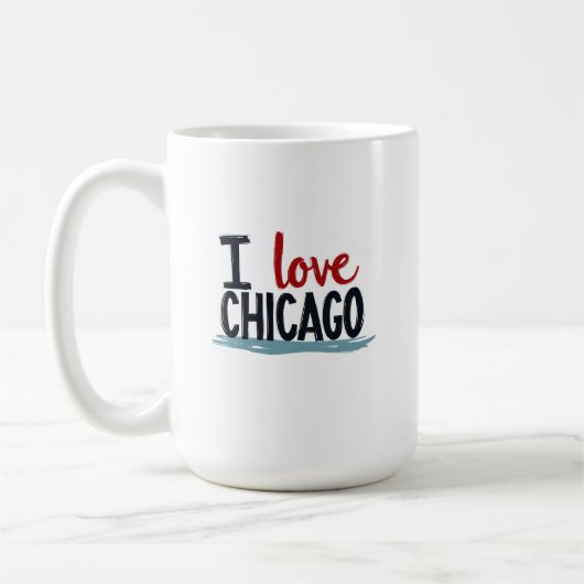 Mug J'aime Chicago (Gauche)