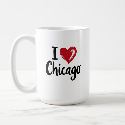 Mug J'aime Chicago (Gauche)