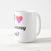 Mug J'AIME Chimney Rock (Devant droit)