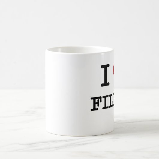 Mug J'aime classer (Centre)