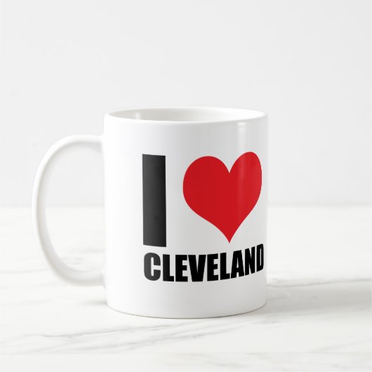 Mug J'aime Cleveland (Gauche)