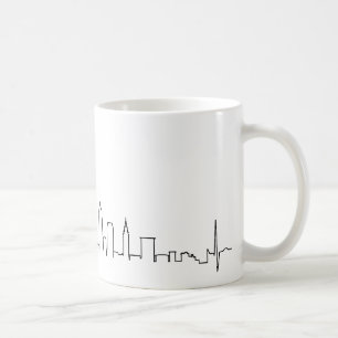 Mug J'aime Cleveland dans un style extraordinaire