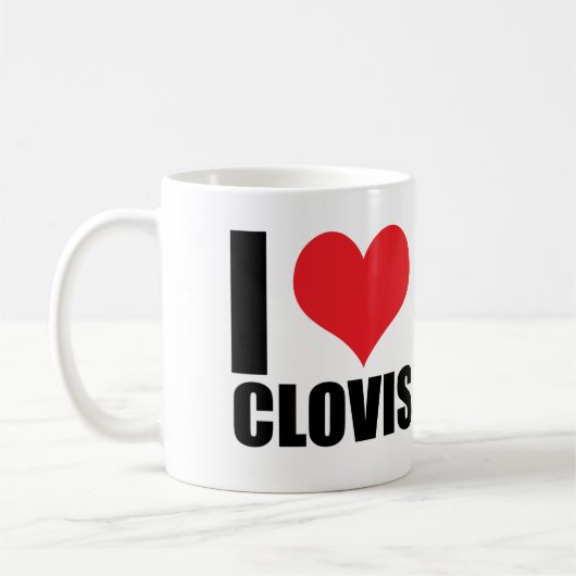 Mug J'aime Clovis (Gauche)