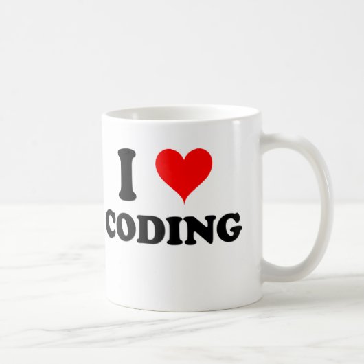 Mug J'aime coder (Droite)