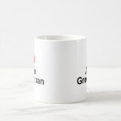 Mug J'aime (coeur) Alan Greenspan (Centre)
