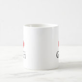 Mug J'aime (coeur) GiGi (Centre)
