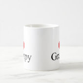 Mug J'aime (coeur) Grampy (Centre)