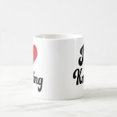 Mug J'aime (coeur) le tricotage (Centre)