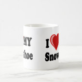 Mug J'aime (coeur) mon chat de raquette (Centre)