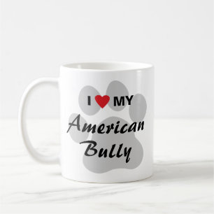 Mug J'aime (coeur) mon despote américain