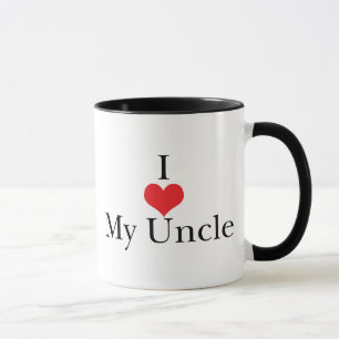 Mug J'aime (coeur) mon oncle