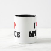 Mug J'aime cœur mon travail (Centre)
