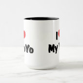 Mug J'Aime Coeur Mon YoYo (Centre)