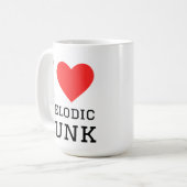 Mug J'aime coller punk carré mélodique (Devant gauche)