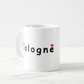 Mug J'aime Cologne (Devant gauche)