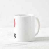 Mug J'aime Columbus (Devant droit)