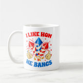 Mug J'aime comment il fait exploser des feux d'artific (Gauche)