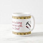 Mug J'Aime Construire Des Souvenirs Avec Toi Papa - Ou (Devant droit)