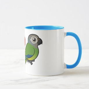 Mug J'aime Conures Sombre-dirigé