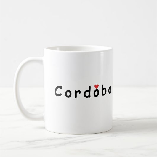 Mug J'aime Cordoue (Gauche)