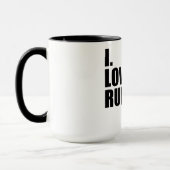 Mug J'aime courir (Gauche)