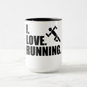 Mug J'aime courir (Centre)