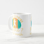 Mug J'aime Courir Les Gens Pas Tant Drôle De Course (Devant gauche)