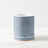 Mug J'aime… Coutume bleu-clair (Centre)